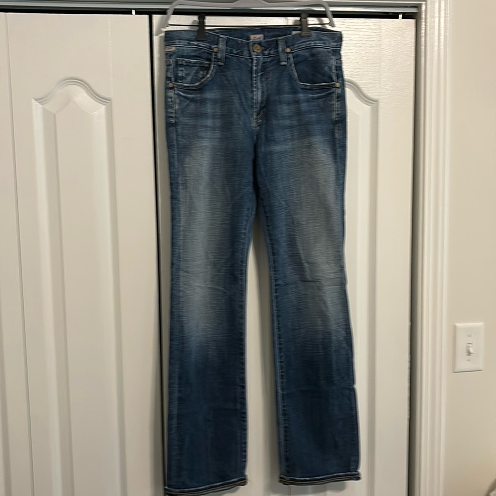 Men’s Citizens of Humanity Sid Jeans Regular Straight Fit Size 30